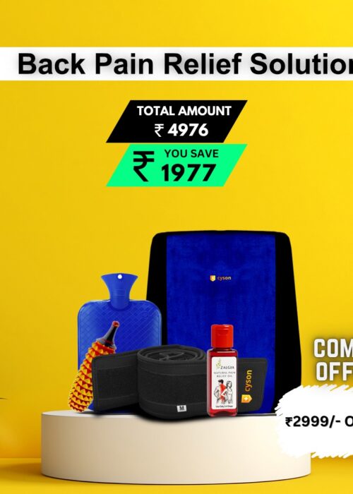cyson combo back pain relief solution