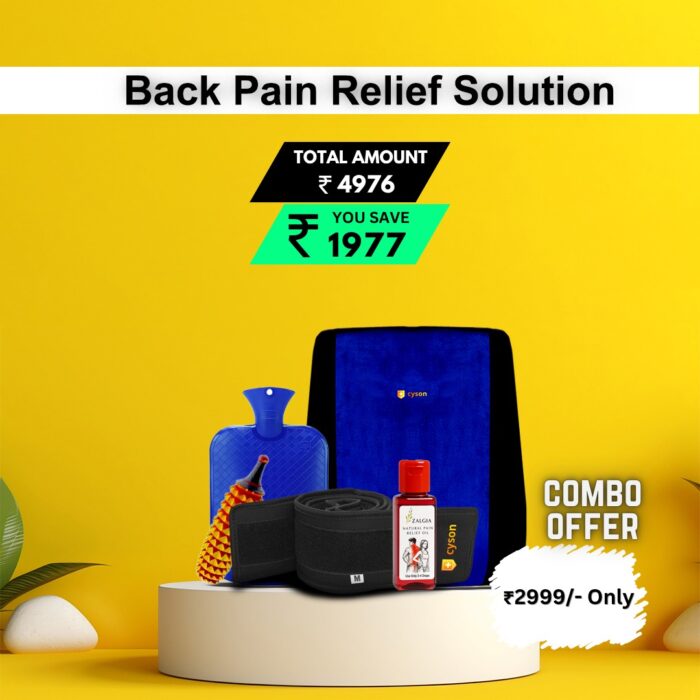 cyson combo back pain relief solution