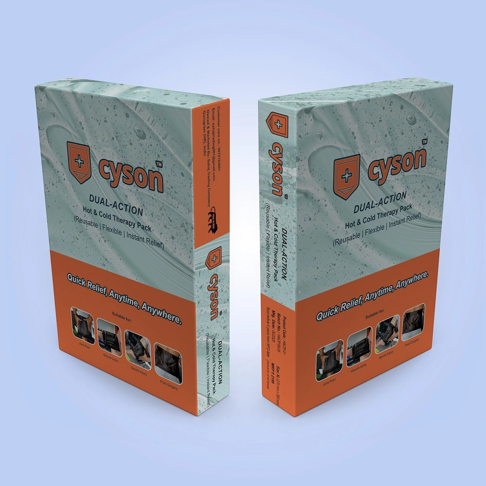 Cyson Reusable Hot and Cold Gel Pack Hot and cold therapy pack