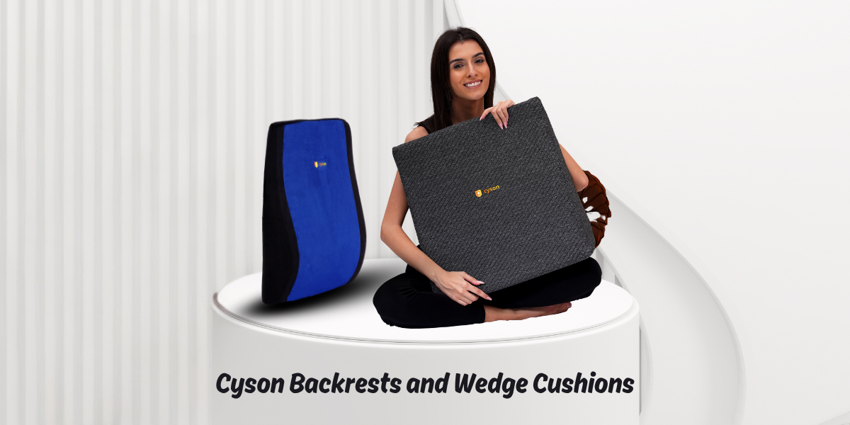 Backrests and wedge cushions