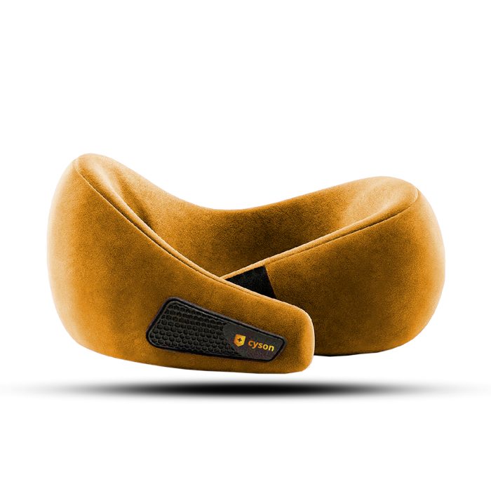 cyson neck travel pillow golden