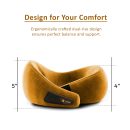 cyson neck travel pillow golden size
