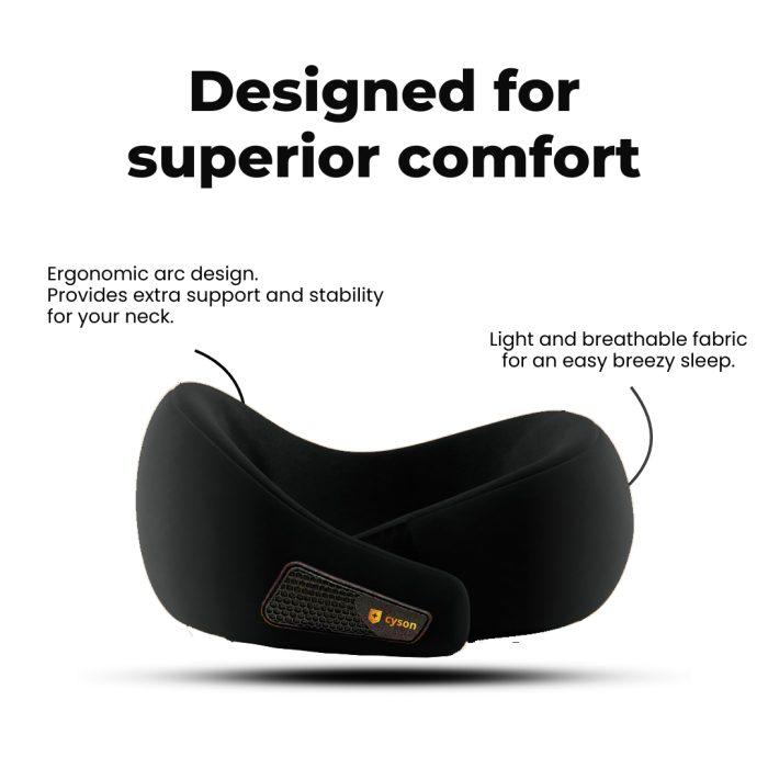cyson neck travel pillow superior comfort