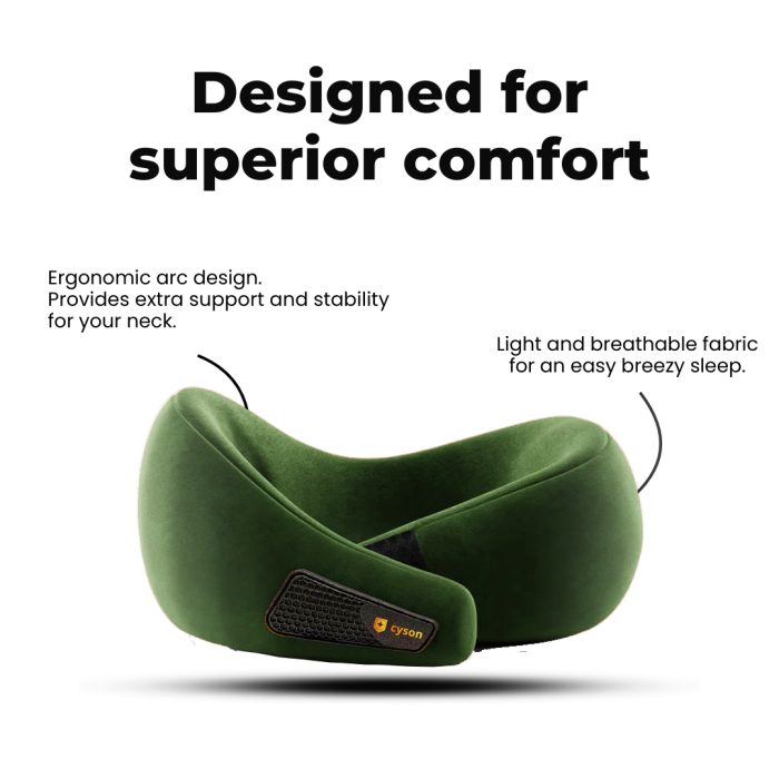 cyson neck travel pillow superior comfort