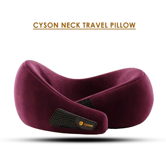 cyson neck travel pillow wine