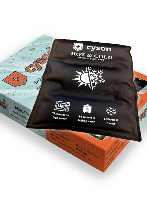 Cyson Reusable Hot and Cold Gel Pack for Pain